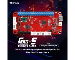 Brook Gen-5W PS5 / Steam Deck / PC Wireless Fighting Board