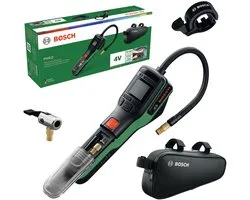 Bosch – PNEO (EasyPump) – Pompe à air sans fil – Presta – 10,3 bars - avec sacoche de vélo