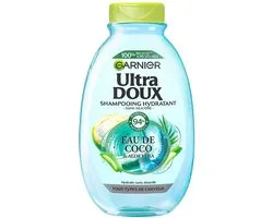 Garnier - Shampoing Hydratant - Eau de Coco et Aloe Vera