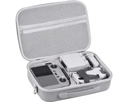 Mini 4 Pro RC 2 Case, Grote Capaciteit Draagbare PU Lederen Opbergtas voor DJI Mini 4 Pro Fly Meer Combo Drone RC2 Controller Kit Accessoires, RG-MINI4-CASE