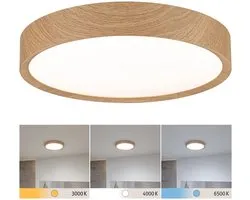 Selection Bathroom Plafonnier LED Tega IP44 White Switch 1200lm 230V 22,5W Aspect bois