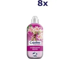 8x Cajoline wasverzachter 45sc 1,125l gourmandise fruitee