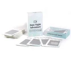 Date Night Adventure – 40 Scratch Off Date Cards for Couples | Romantic Date Night Game & Couples Gift
