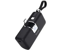 Trust Pacto - Powerbank 5000 mAh - USB-C 20W Snelladen - Display - Compact - Zwart