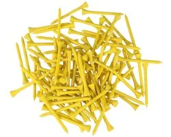 Dailygoods- Golftees 300 Stuks - Houten Tees - Yards Tees - Golf Accessoires - Herbruikbaar - Schokbestendig en Duurzaam - Golfaccessoires