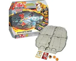 Bakugan GEOGAN RISING - ARENE DE COMBAT BATTLE MATRIX SAISON 3 - Jeu de plateau avec 1 Exclusif à Collectionner - 6060362 - Tirée du Dessin Animé - Jouet Enfant 6 Ans et +