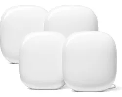 Google Nest Wifi Pro - Mesh Wifi - Wifi 6E - 4-pack