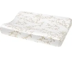 Meyco Baby Branches Aankleedkussenhoes - Sand - 50x70cm