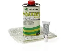Den Braven -complete polyesterset -250ml -2 componenten reparatieset
