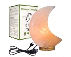 Orakl® - Luxe Lampe de Sel Himalaya Selene Dimmable Wit - 3-4 KG - Met Dimmer - 100% Sel Himalaya - Lampe de Sel Himalaya - Lampe de Sel Veilleuse - Lampes de Sel - Pierre de Sel