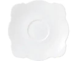 Wedgwood - Jasper Conran - Baroque Theeschotel - 16x16cm - Wit Bone China