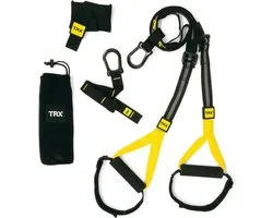 TRX Home2 suspensietrainer, nylon/foam, zwart