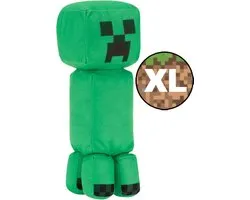 Creeper – Minecraft Pluche Knuffel XL 70 cm - Minecraft Plush Toy - Speelgoed Knuffels voor Kinderen Jongens Meisjes - Steve, Creeper, Alex, Enderman, Pig, Llama, Wolf, Ocelot