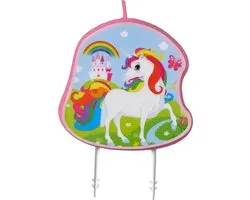 Amscan Birthday Cake Bougie Licorne Filles 9 Cm Cire