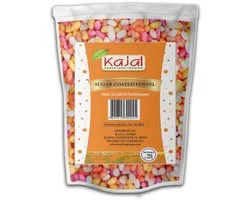 Graines de Fenouil Enrobées de Sucre Fenouil Confit Identique au Restaurant Indien 1kg avec Autocollant Kajal