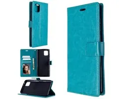 Portemonnee Book Case Hoesje Geschikt voor: Oneplus 8T -  turquoise