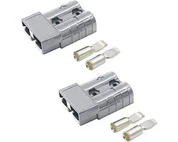 Orbit Electronic Accustekker Connector 6AWG - SB50 - 50A 600V - Grijs - 2 stuks