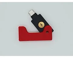 YubiKey Houder - rood