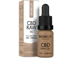 Nature Cure CBD/CBDA-olie RAW 10% - 1000 mg- Full Spectrum  10 ml