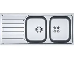 Franke Spark - Spoelbak SKX 621, 116x50 cm, rvs 101.0504.083