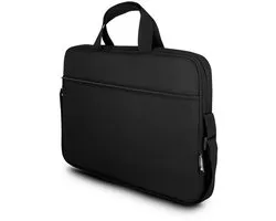 Laptoptas - Urban Factory - TLS17UF - 17,3 inch - Zwart - 17 inch - draaghandvat/schouderband