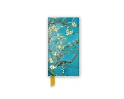 Flame Tree Slimline Journals- Vincent van Gogh: Almond Blossom (Foiled Slimline Journal)