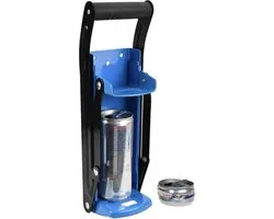 Can Press - Bottle Press - Can Press - Can Crusher - Can Press - Blauw