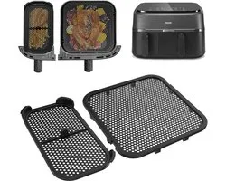 Airfryer Accessoires - Set van 2 - Bakplaat en Grillrek - Heteluchtfriteuse