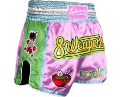 8 Weapons Muay Thai Short Yummie Pink - XXL