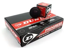 Dunlop PROGRESS 12X1BBX - Noir - Balles de squash
