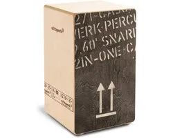 Schlagwerk "2InOne" Cajon CP404BLK, zwart Edition - Cajon