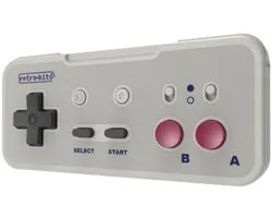 Manette sans fil Retro-Bit Origin8 2,4 GHz – Gris Classic (divers)