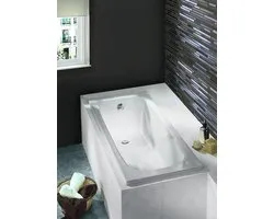 Bain rectangulaire gain de place Allibert Flavis 130x70cm