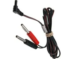 E-Stim Systems - TENS naar 4 mm kabel - 1,5 meter - Zwart