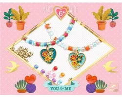 Djeco kralen & sieraden Heart Threading - creatieve armbanden set.