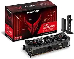 PowerColor Raudona Devil AXRX 6900XT 16GBD6-3DHE/OC graphics card AMD Radeon RX 6900 XT 16 GB GDDR6