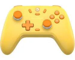 GameSir Nova Lite - Draadloze Controller - Hall Effect - Voor Switch/Switch 2/PC/Android/iOS - Geel