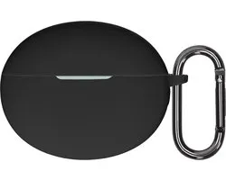 Étui pour écouteurs kwmobile - compatible avec OnePlus Buds 4 - Étui de protection Trendy pour écouteurs sans fil en noir