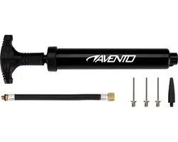 Avento Ball Pump - Double Action Topline II - Zwart/ Wit