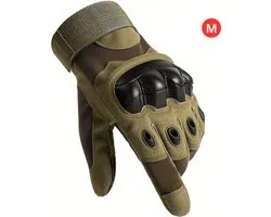 Airsoft Handschoenen - Tactical - Tactical Gloves - Leger - Tactical Handschoenen Hardknuckle - Paintball - Militaire - Groen M