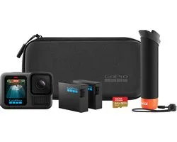 GoPro HERO13 Black - Actioncam - Ensemble d'accessoires