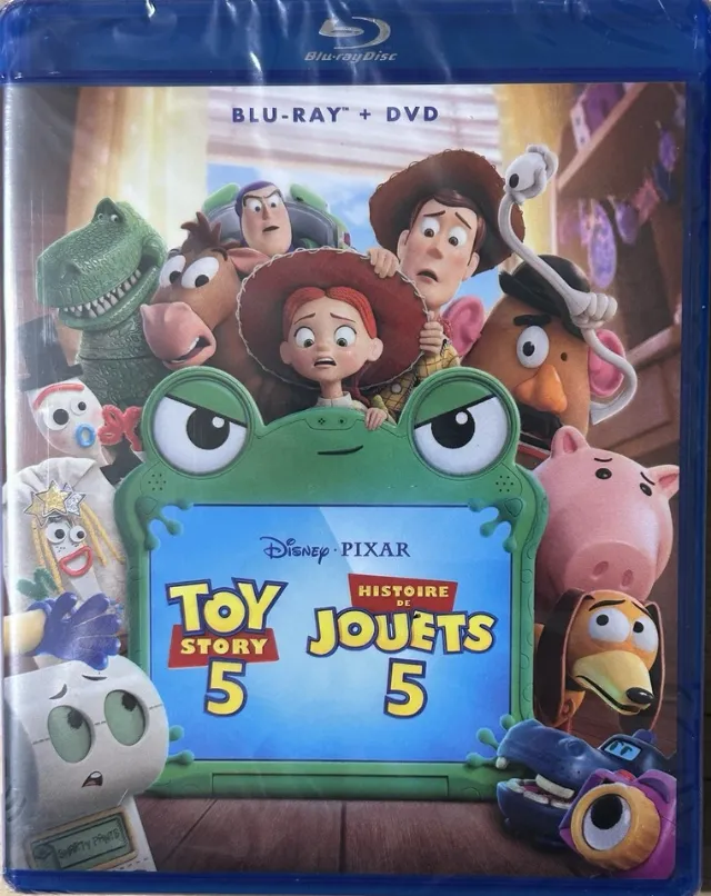 Toy Story 5 Blu Ray + DVD