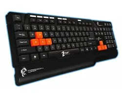 Dragonwar Recon - Clavier de jeu programmable Qwerty - 30 touches macro - 10 paramètres de profil - Nkey roller