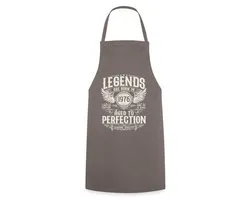 Legends Are Born In 1976 | Cadeau d'anniversaire 50 ans Tablier de cuisine
