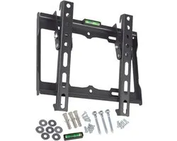Support mural MC-942 pour TV LCD LED OLED QLED Plasma Support TV Slim Support d'écran 13-42" jusqu'à 25 kg max. VESA 200x200 avec niveau à bulle
