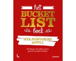 Bucketlist - Het Bucketlist boek voor avontuurlijke koppels