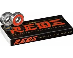 Bones Reds Skateboard Bearings 8 Pack