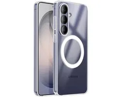 Samsung Galaxy S26 Plus Hoesje - Clear Magnet Case - Transparant