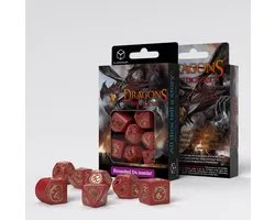 Dragons Moderne - Rouge avec Or