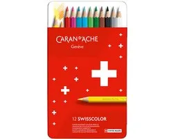 Caran d’Ache Swisscolor 12 potloden Permanent